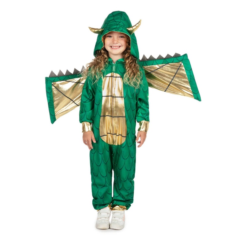 Girl’s Dragon Costume|XS (5)|S (6/7)|M (8)|L (10)|XL (12)