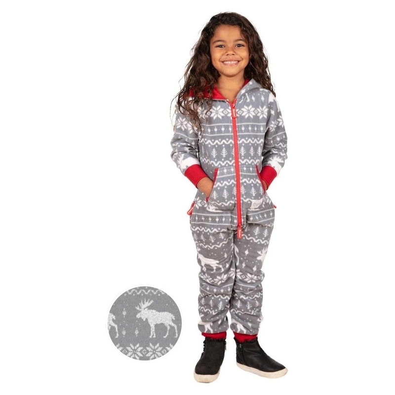 Girl’s Grey Moose Jumpsuit|XS (5)|S (6/7)|M (8)|L (10)|XL (12)