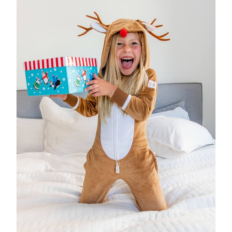 Girl’s Rudolph Jumpsuit|XS (5)|S (6/7)|M (8)|L (10)|XL (12)