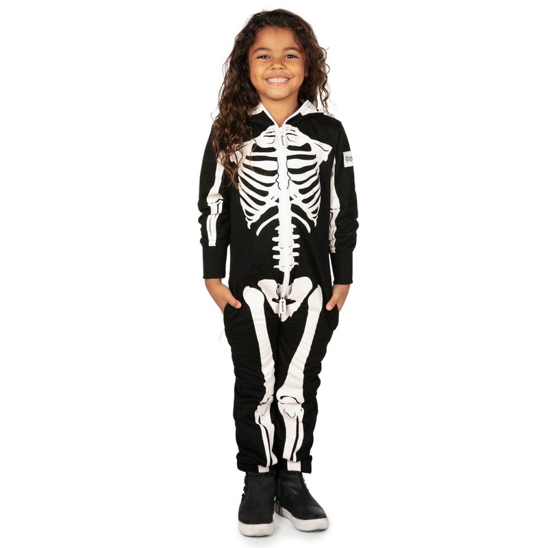 Girl’s Skeleton Costume|XS (5)|S (6/7)|M (8)|L (10)|XL (12)