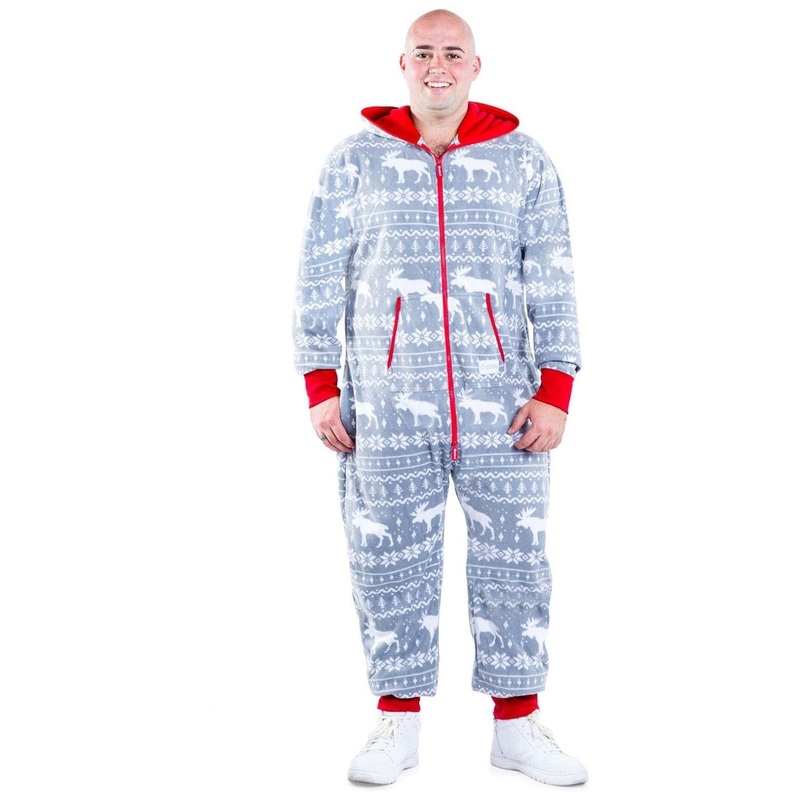 Men’s Grey Moose Big and Tall Jumpsuit