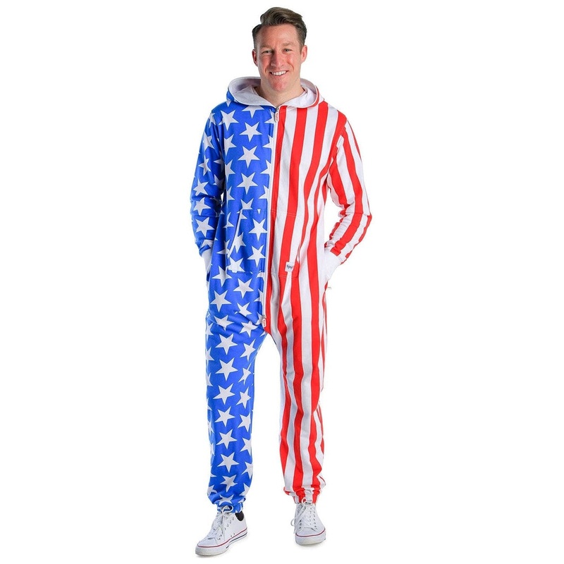 Men’s USA Jumpsuit|XXS|XS|S|M|L|XL|XXL|3XL|4XL