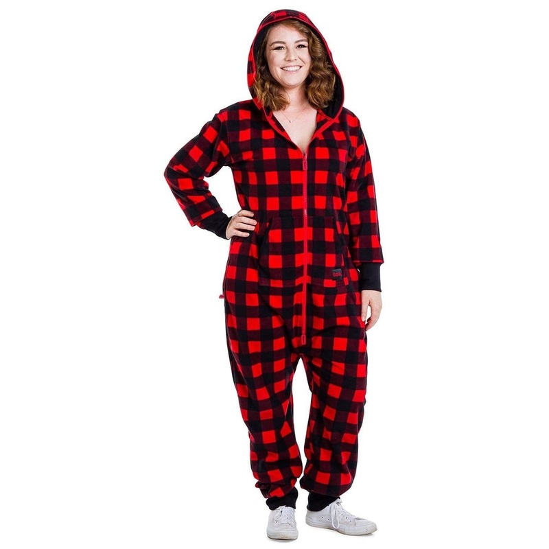 Women’s Lumberjack Plus Size Jumpsuit