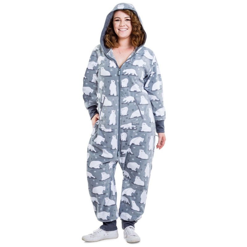 Women’s Polar Bear Plus Size Jumpsuit