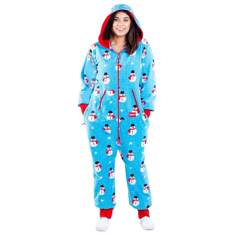 Women’s Snowman is an Island Plus Size Jumpsuit
