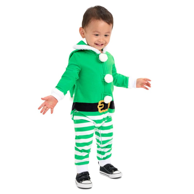 Baby Boy’s Elf Jumpsuit|6M|12M|18M