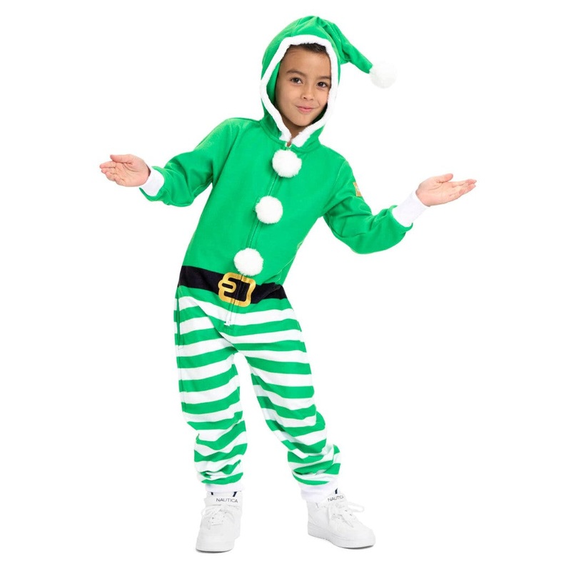 Boy’s Elf Jumpsuit|XS (5)|S (6/7)|M (8)|L (10|XL (12)