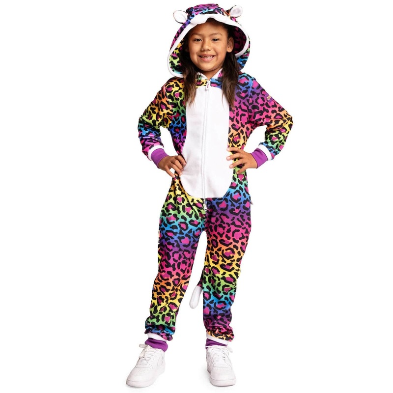Girl’s 90’s Leopard Costume|XS (5)|S (6/7)|M (8)|L (10)|XL (12)