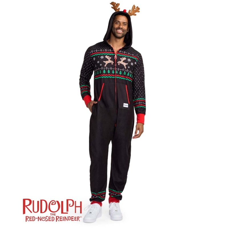 Men’s Fair Isle Rudolph Jumpsuit