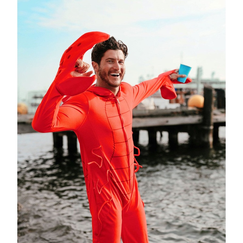 Men’s Lobster Costume|XS|S|M|L|XL|XXL|3XL