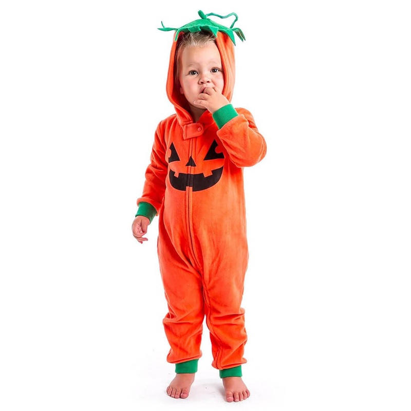Toddler Girl’s Pumpkin Costume