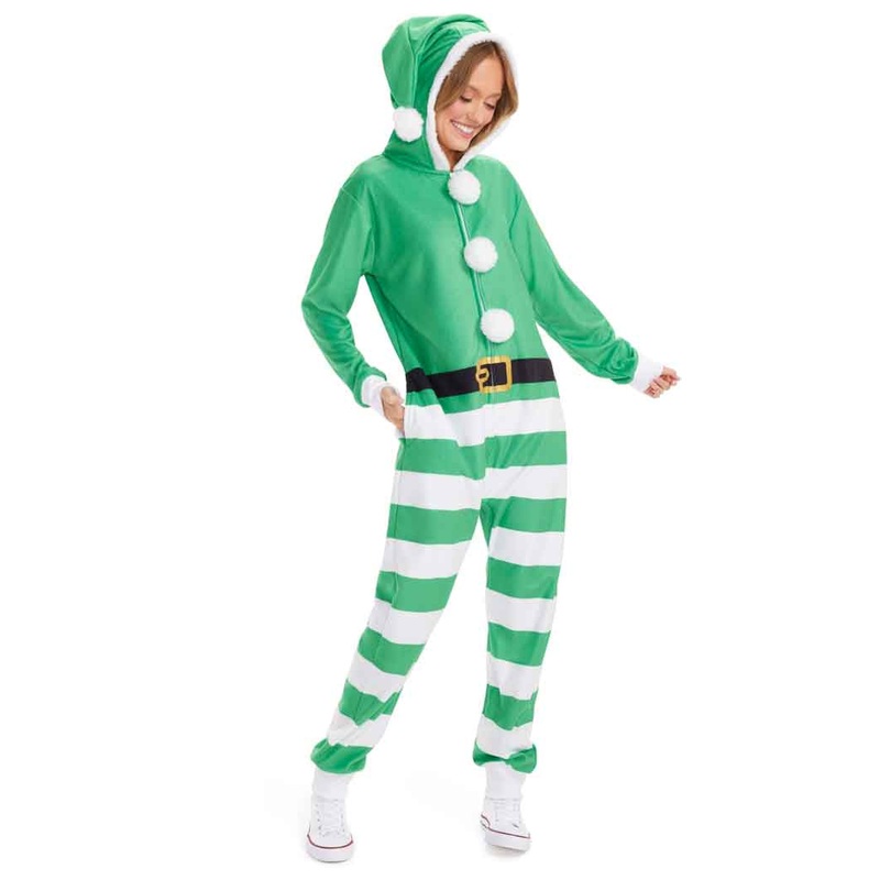Women’s Classic Elf Jumpsuit|XS|S|M|L|XL|XXL|1X|2X