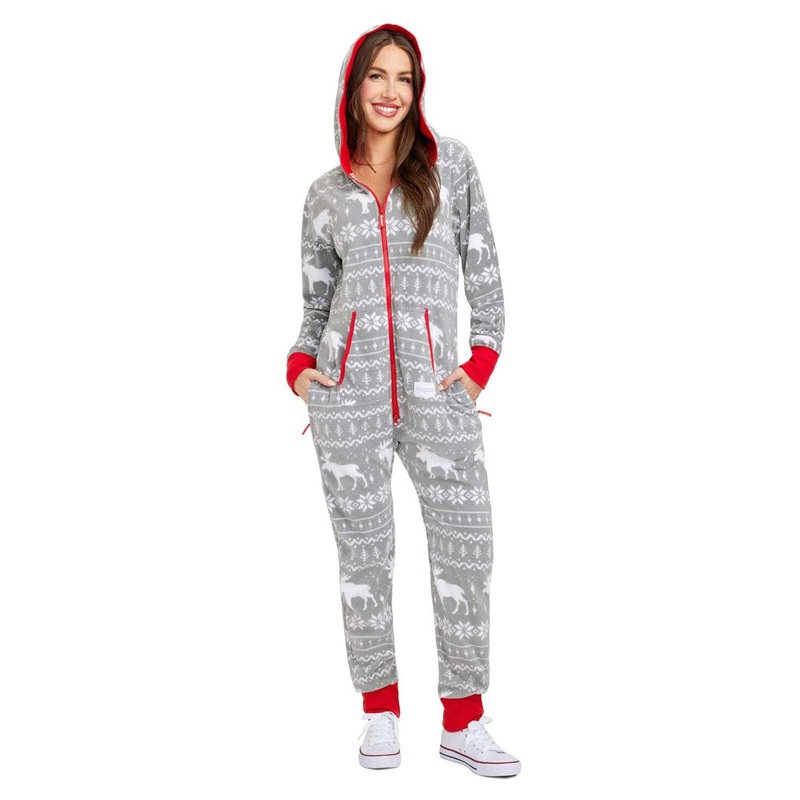 Women’s Grey Moose Jumpsuit|XS|S|M|L|XL|XXL|1X|2X