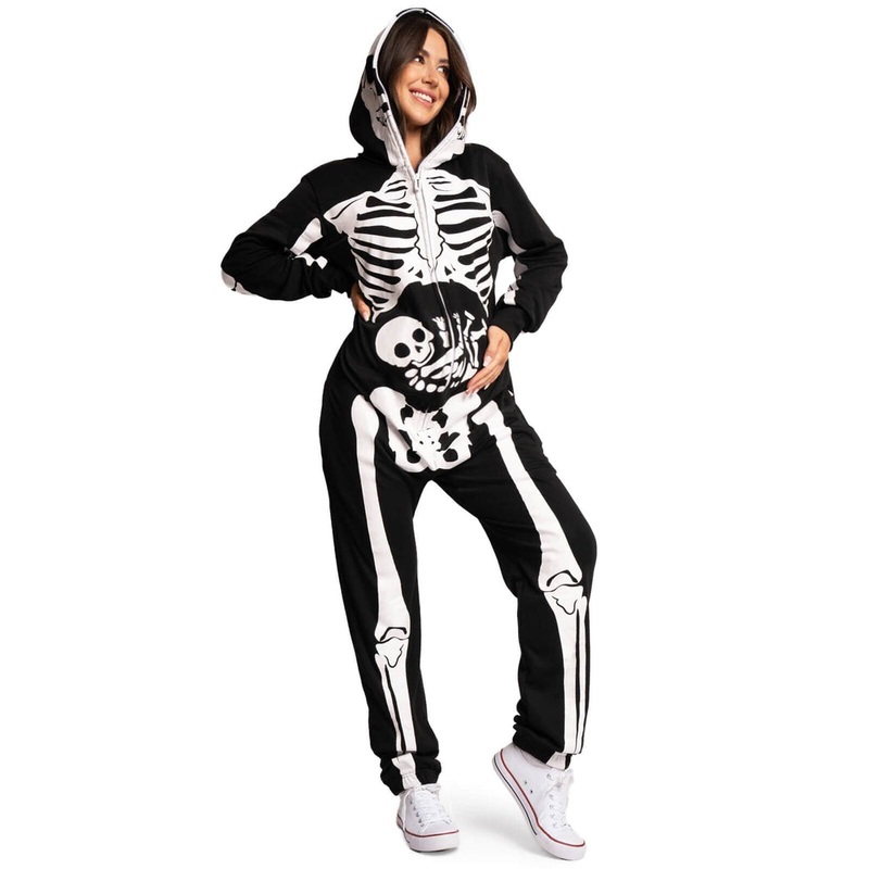 Women’s Pregnant Skeleton Maternity Costume