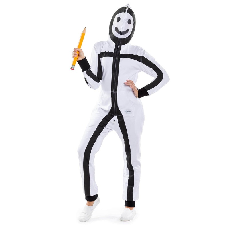 Women’s Stick Figure Costume|XS|S|M|L|XL|XXL