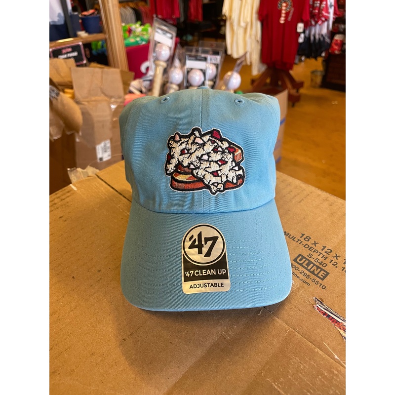 47 Cream Chipped Beef Powder Blue Clean Up