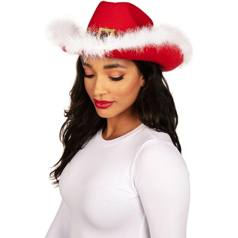 Ho Ho Howdy Santa Hat|One Size