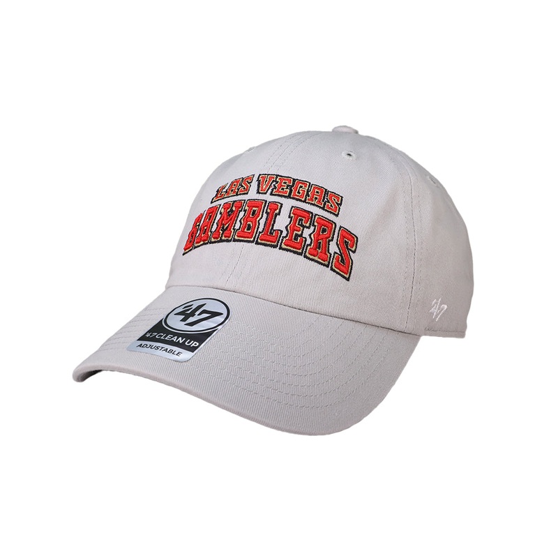 Las Vegas Gamblers Theme Night Collection Wordmark Gray ’47 CLEAN UP