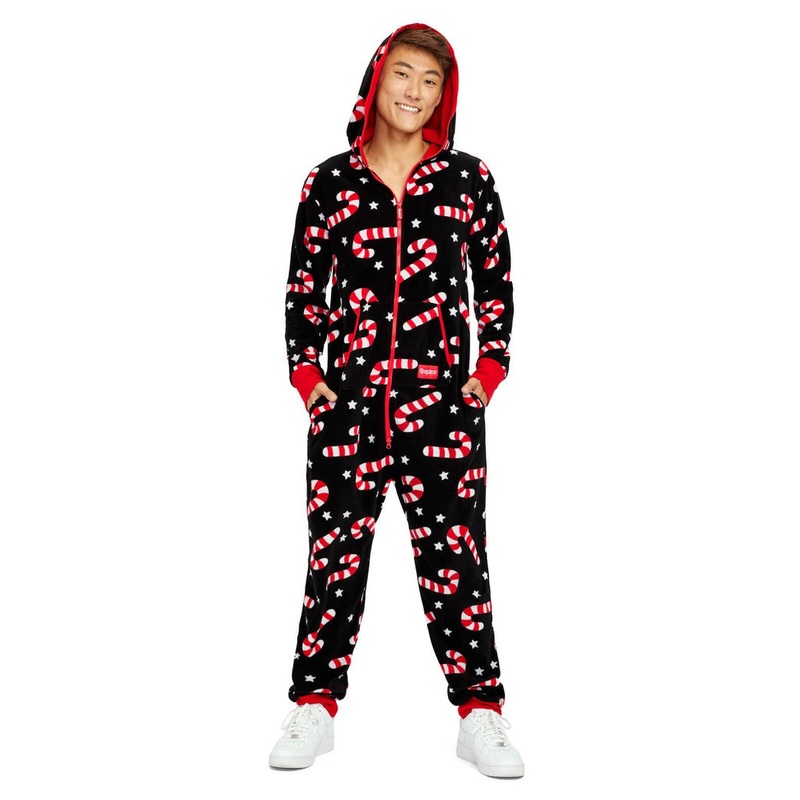 Men’s Candy Cane Lane Jumpsuit