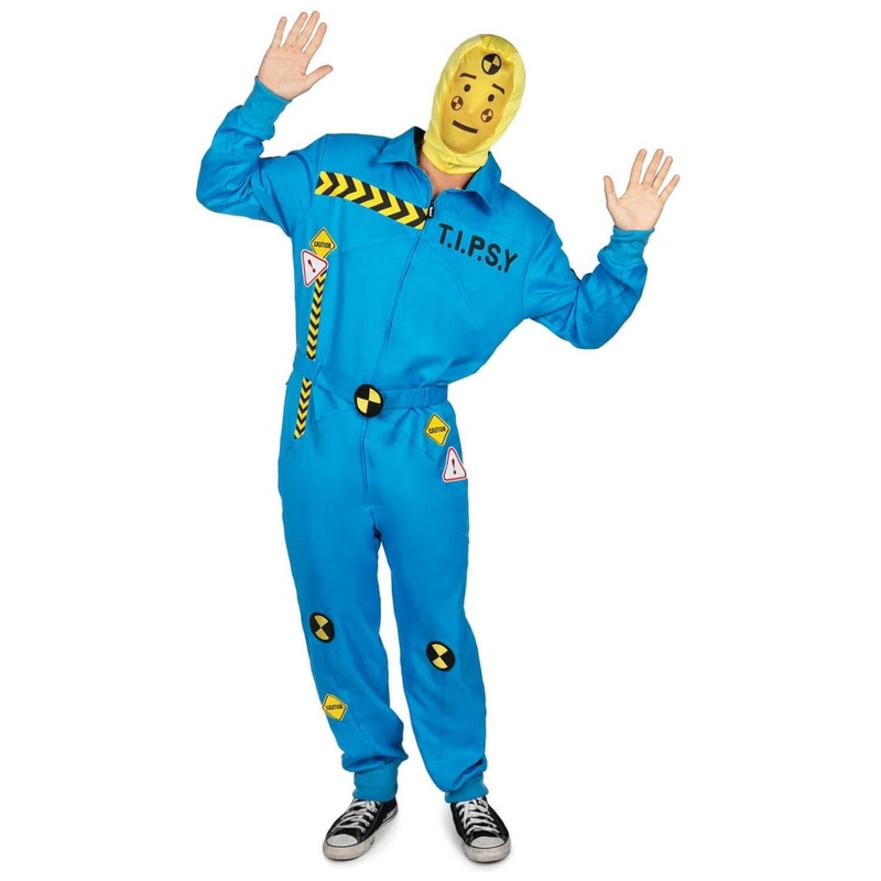 Men’s Crash Test Dummy Costume