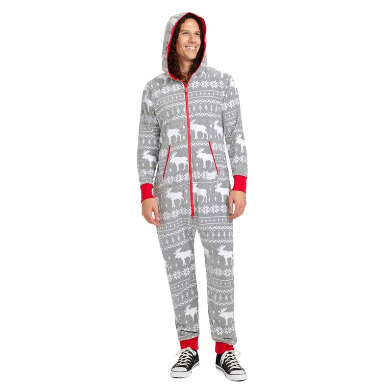 Men’s Grey Moose Jumpsuit|XS|S|M|L|XL|XXL|3XL