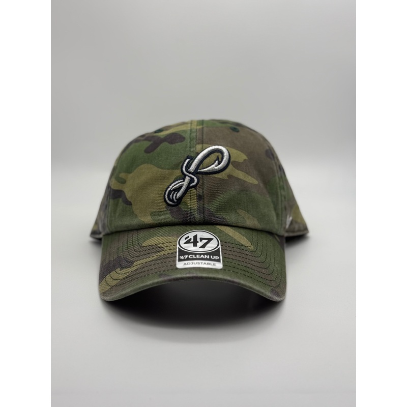 Pensacola Blue Wahoos ’47 Camo Clean Up Hat