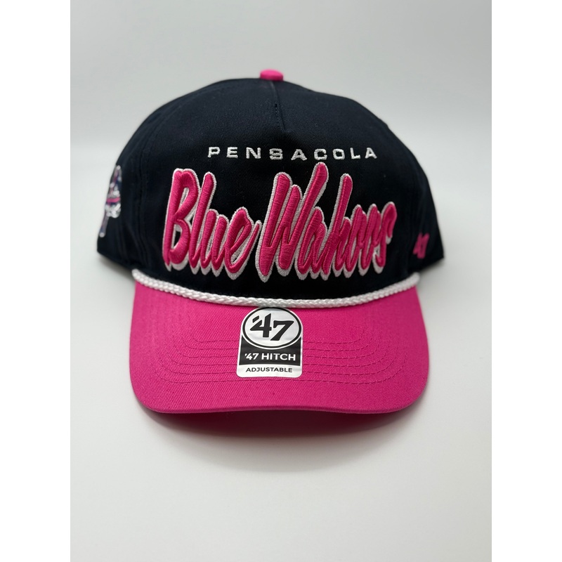 Pensacola Blue Wahoos ’47 Navy Drop Shadow Rope Hitch Hat