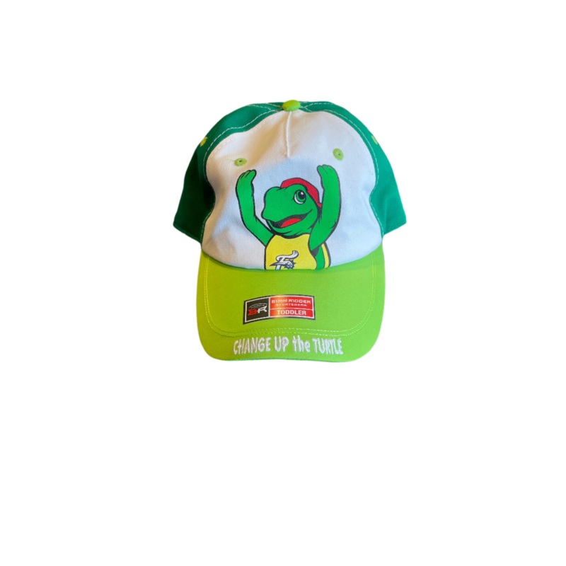 Green Changeup the Turttle Bimmridder toddler hat