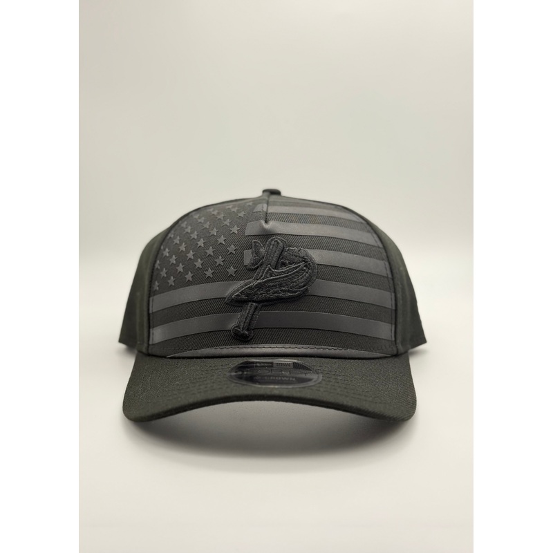 Pensacola Blue Wahoos New Era BLK Flag Hat