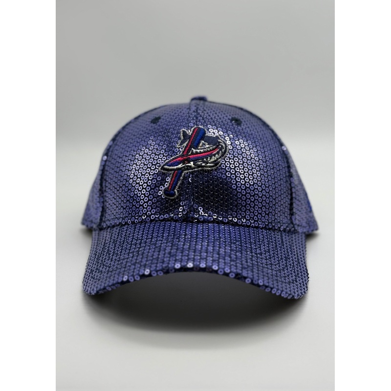 Pensacola Blue Wahoos New Era Sequin Youth Hat