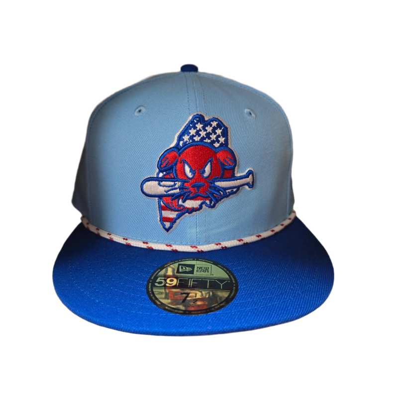 Portland Sea Dogs 2025 New Era Fourth of July 59FIFTY Fitted Cap