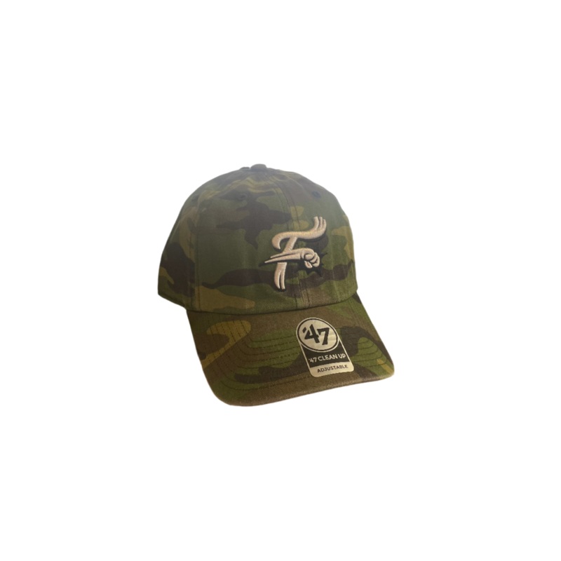 47′ Brand Camo F-Fist Clean Up Hat
