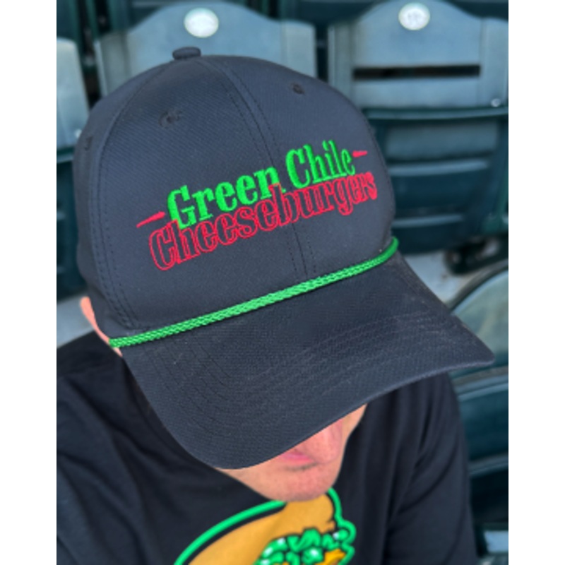 Albuquerque Isotopes Hat-Green Chile Cheeseburgers Boomer