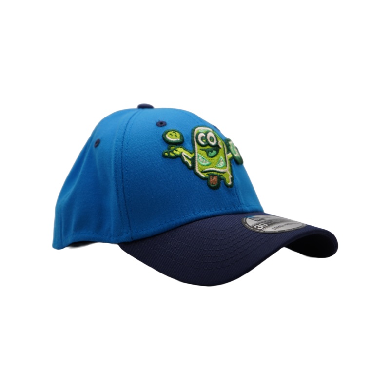 Beloit Sky Carp New Era 39Thirty COPA Lime Las Paletas Hat