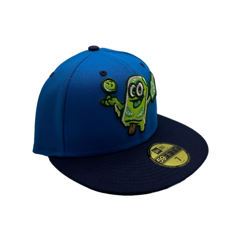 Beloit Sky Carp New Era 59Fifty COPA Lime Paletas Hat