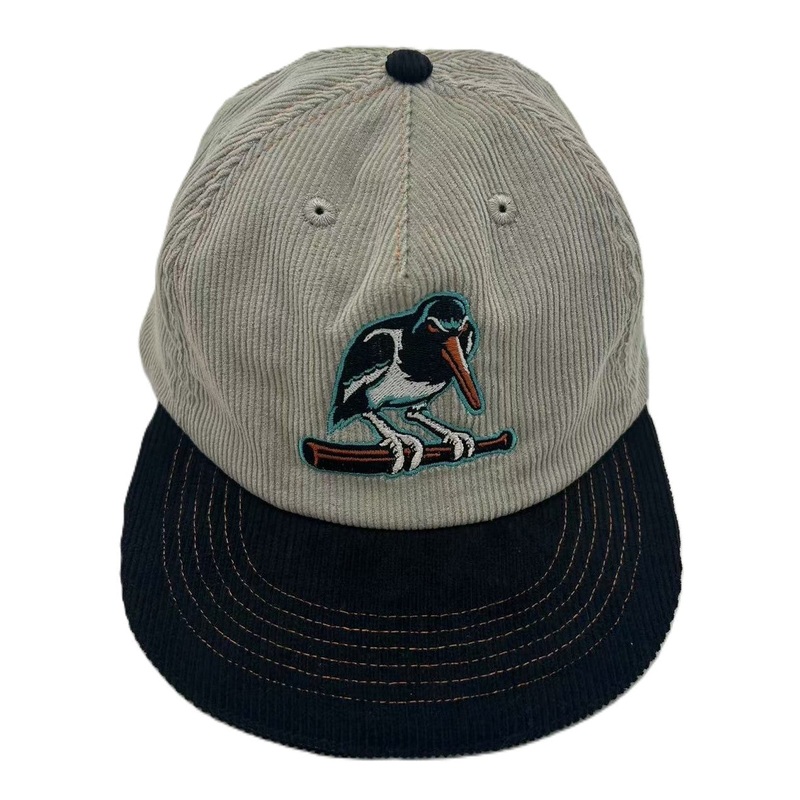 Chesapeake Baysox Corduroy Oystercatcher GRAY Adjustable