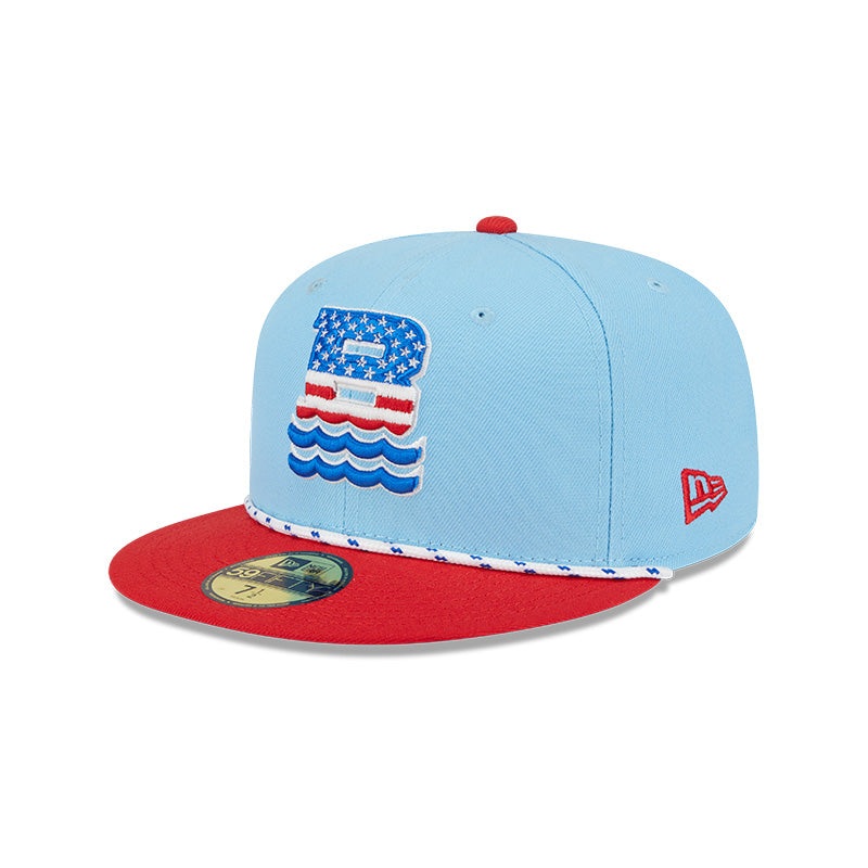 Chesapeake Baysox New Era 9Fifty July 4 FITTED
