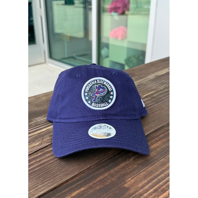 Pensacola Blue Wahoos New Era 9Twenty Glitter Cap