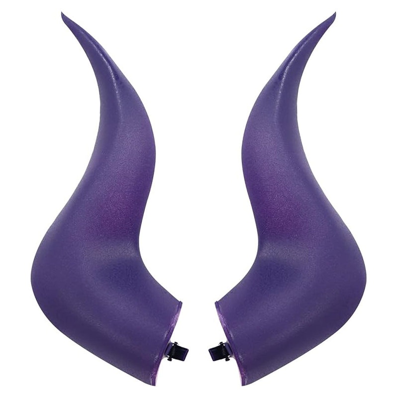 Anime Purple Horn Hairpin Angel Hair Clip Headband Devil Horns Ears Hairband Cosplay Costume Accessories For Halloween Party