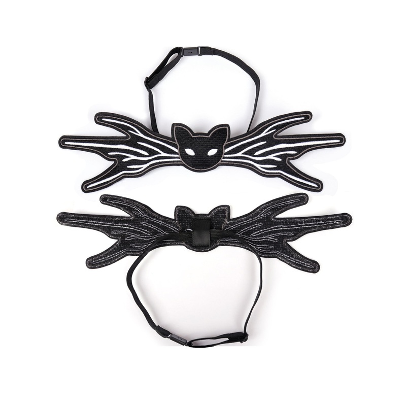Jack Black Bat Bowtie Halloween Cosplay Accessory